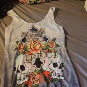 Ed hardy mini dress